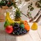“13-Piece Artificial Fruit Set – Realistic Plastic Pineapple, Grapes & More for Table Centerpieces, Home, Kitchen, and Party Decoration”